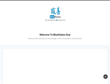Tablet Screenshot of bluekaizen.org